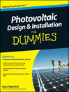 Photovoltaic Design and Installation For Dummies (eBook)